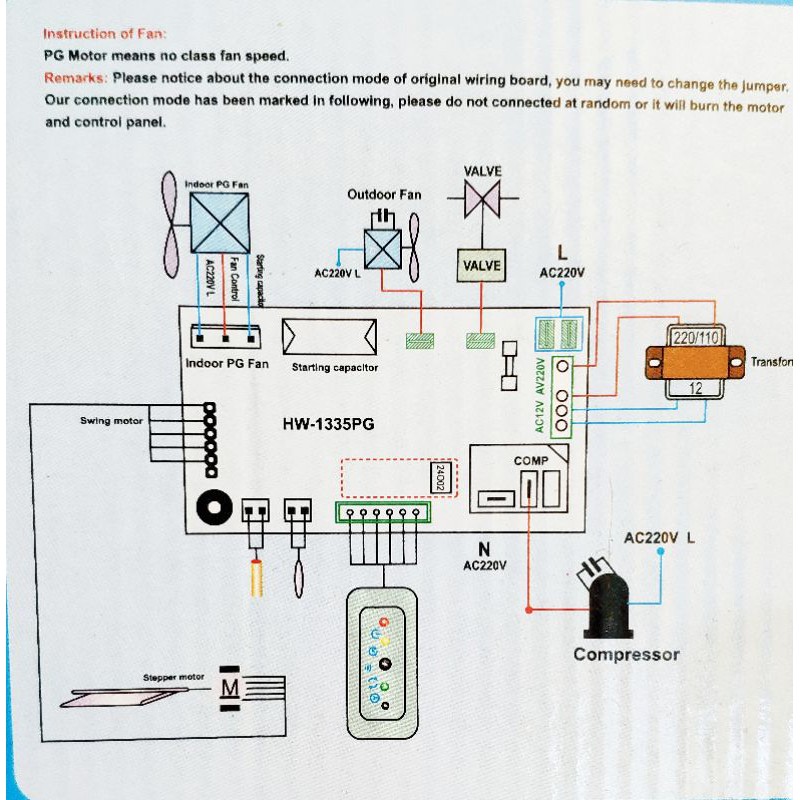 MODUL PCB AC MULTI HW-1335PG