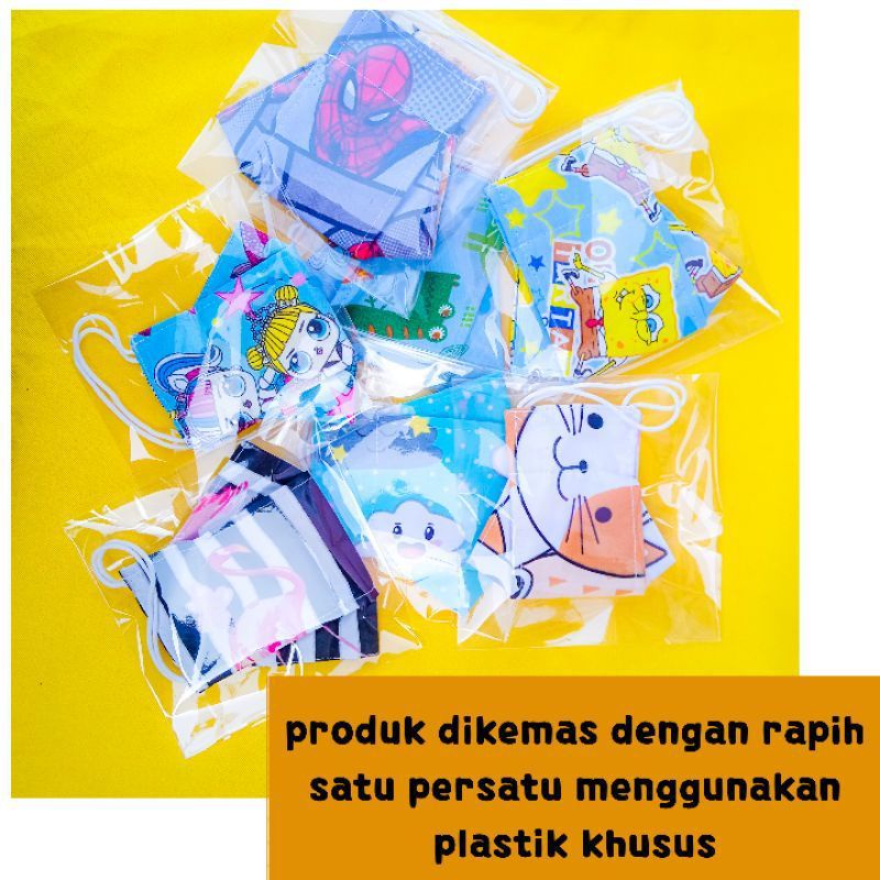 MASKER ANAK 3D