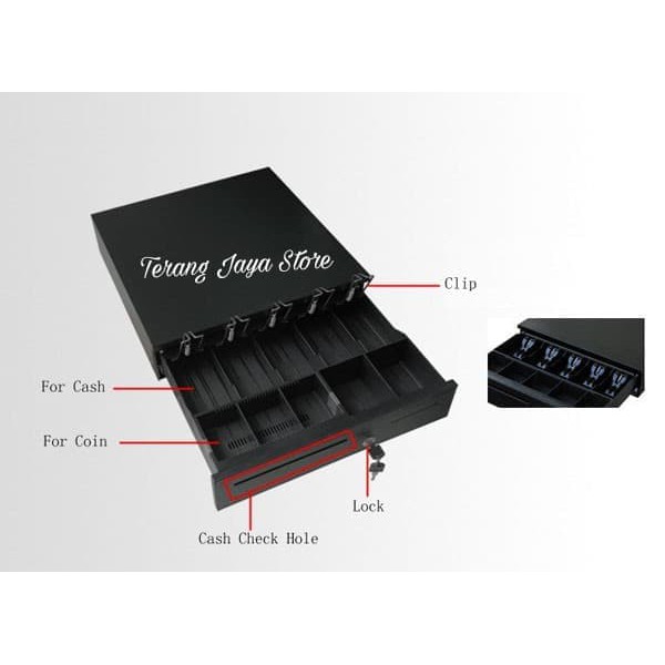 

Cash Drawer Kozure CD-505 Laci Kasir Kozure CD505 Laci Uang Dan Koin