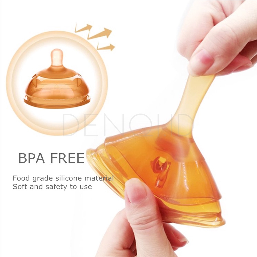 DENQI - Dot Piko Bello Nipple Dot Pengganti Wide Neck Pengganti Puting Dengan Sedotan - PB45-5