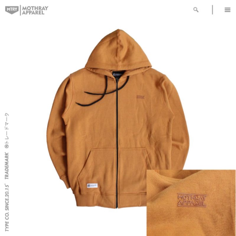 TRIPLE XTREME / ZIPPER MOTHRAY / FONT MOTHRAY