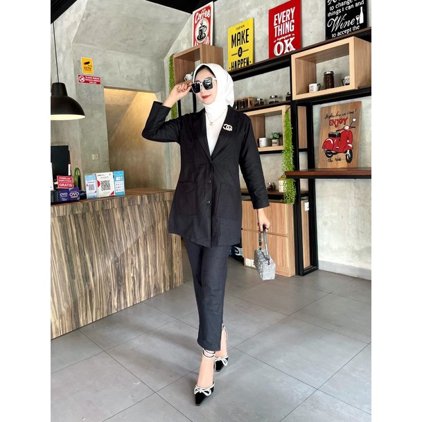 Taya set blezer by kk collection