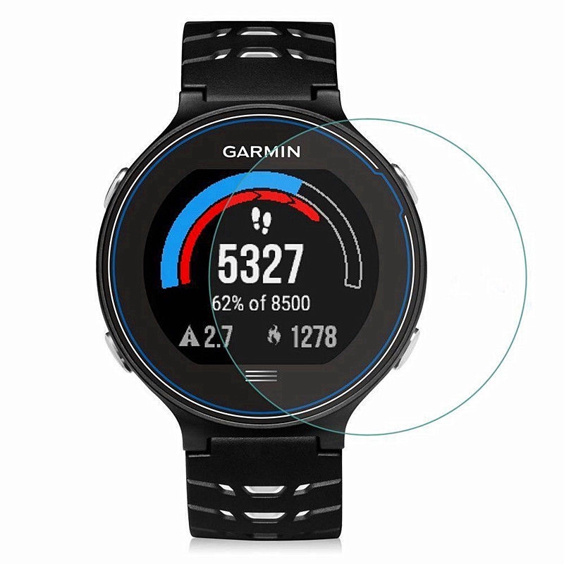 Pelindung Layar Tempered Glass 9H untuk Garmin Forerunner 225 / 230 / 235 / 620 / 630 HR