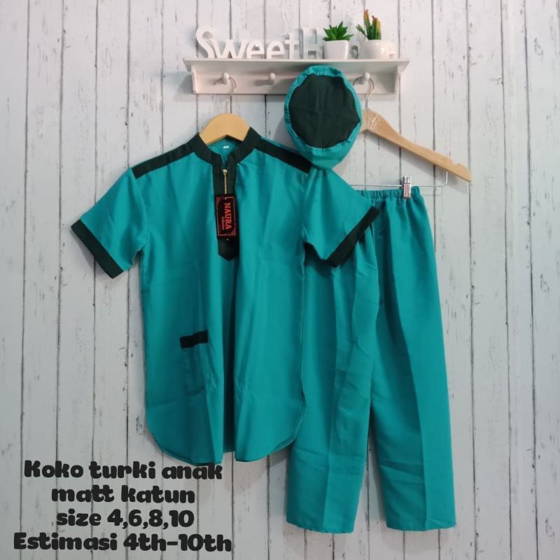 BAJU KOKO ANAK LAKI LAKI KOKO KURTA ANAK SETELAN KOKO ANAK