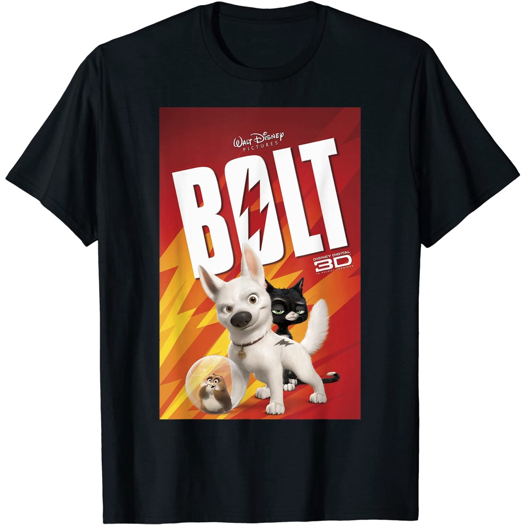 Kaos Anak Disney Bolt Poster Pakaian Fashion Baju Atasan Anak Laki Perempuan Cowok Cewek Distro Kara