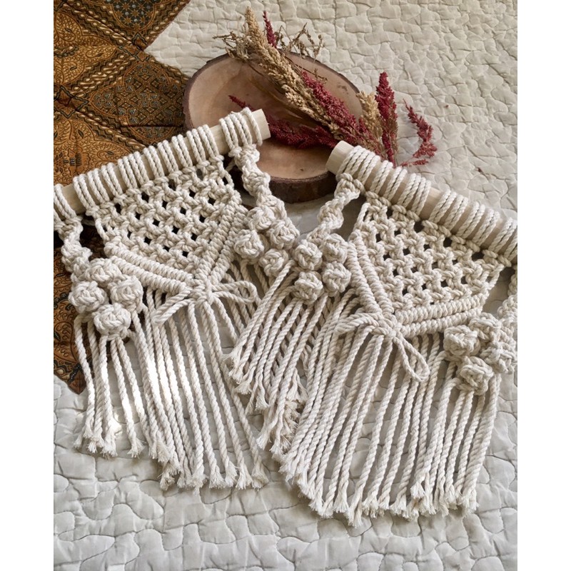 Macrame / MM012 / macrame murah / macrame wall hanging / hiasan dinding