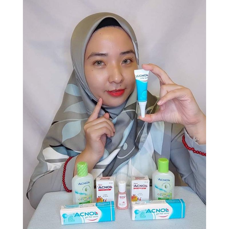 ACNOL OBAT JERAWAT , Acnol micellar Cleansing water, acnol lotion,acnol gel