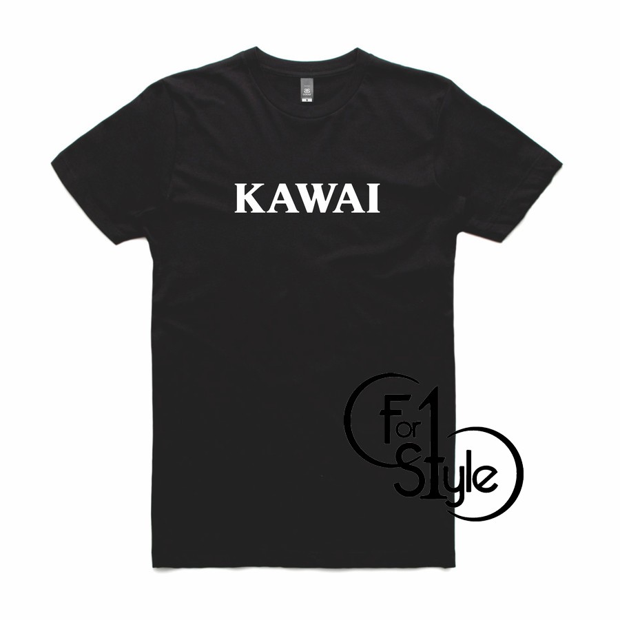 T-SHIRT KAOS KAWAI PIANO