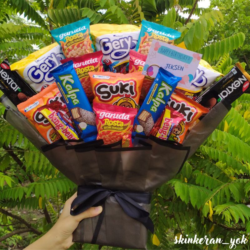 

Bucket snack harga pelajar / buket snack murah meriah
