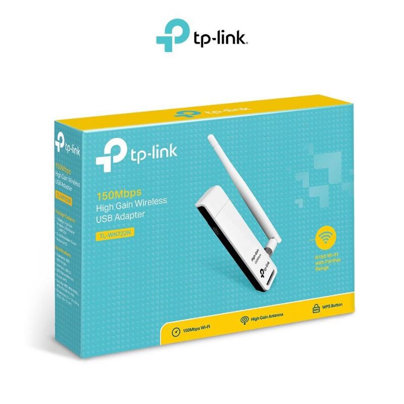 TP-LINK TL-WN722N 150Mbps High Gain Wireless USB Adapter / TP LINK TL WN722N 722N