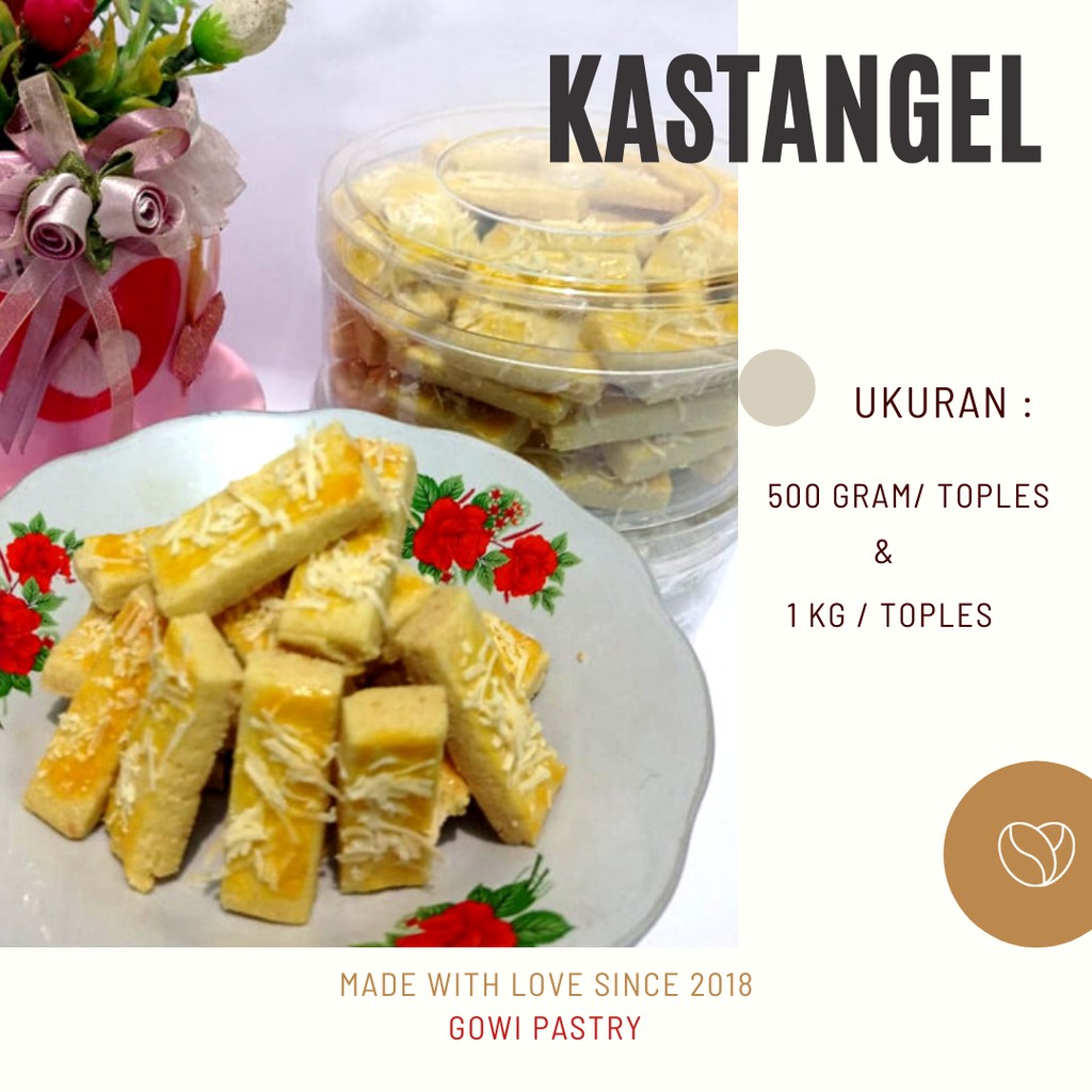 

Kue Kering Premium | Kastangel | Home Made by Gowi Pastry