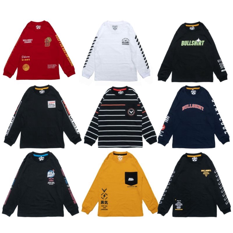 Kaos Anak Kaos Distro Anak Lengan Panjang Kaos Bullshirt Kids Original Lokal Brand