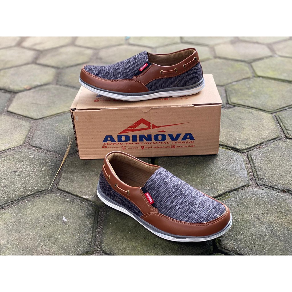 Sepatu Cowok Sepatu Pria Sepatu ADINOVA CALVARY Sepatu Sneakers Pria Sepatu Olahraga Pria
