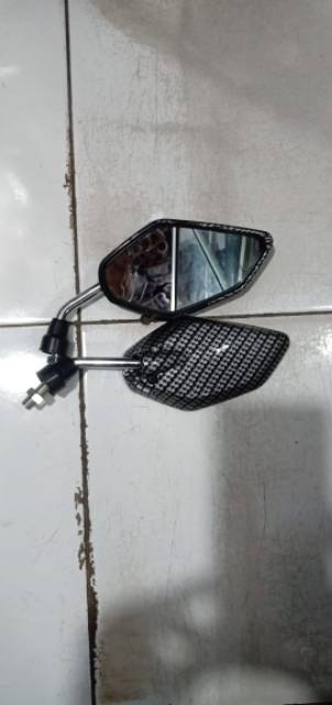 kaca spion carbon mini model jupiter mio mx nmax vixion xeon soul mio j jupiter z vega gagang crome