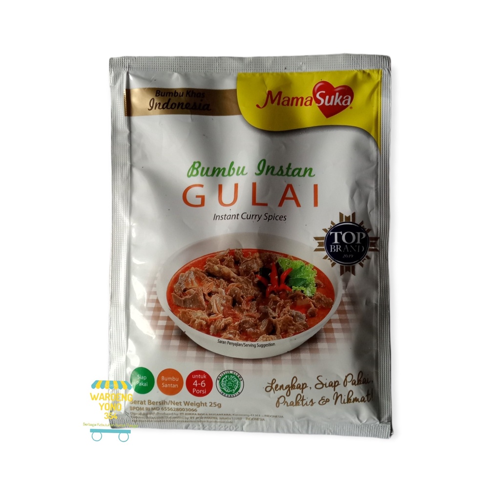 

Bumbu Instan - Gulai - Mama Suka - 25 gr