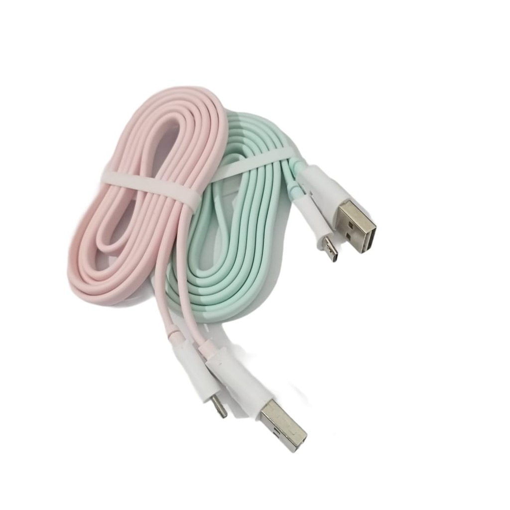 KABEL DATA MACARON PETIR SAMSUNG /OPPO/VIVO/REALME/XIAOMI