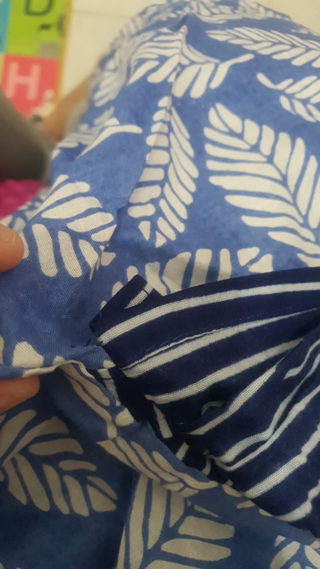 Batik Kahuripan Blus Batik Daun Garis/atasan Batik Wanita/batik Kerja Batik Kantor