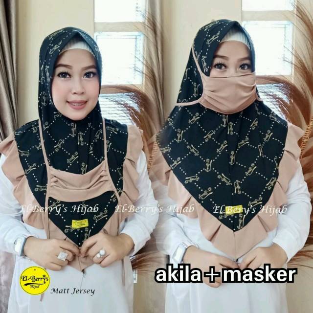 Jilbab instan Akila + maaker by ori El berrys
