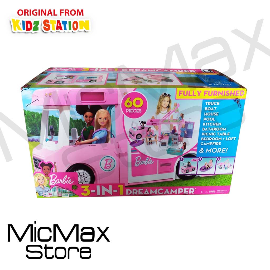 barbie bus set