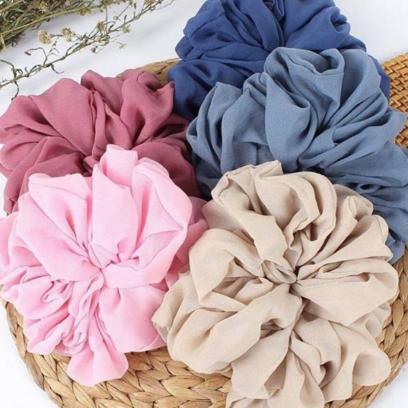 Scrunchie Hijab / Ikat Rambut / Kunciran / Kuciran / Cepol / Cemol Premium by RAB Hijab