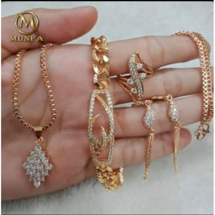 Perhiasan Xuping 1 set mewah