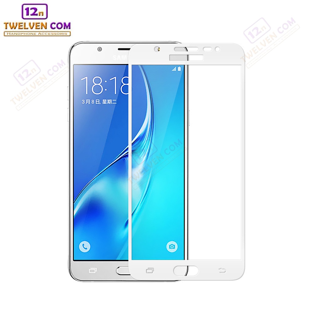 [FLASH SALE] zenBlade 5D Full Cover Tempered Glass Samsung Galaxy J5 Prime - Putih