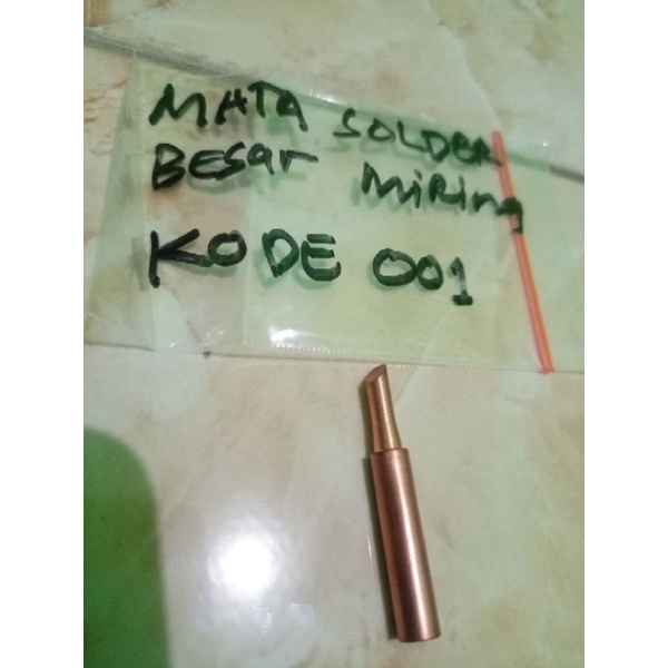 mata solder kuningan untuk soldering station