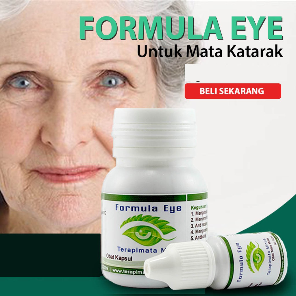 Obat Mata Katarak Formula Eye Herbal Shopee Indonesia