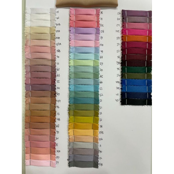 (0,5m) Kain Satin Velvet Lebar 1,5m