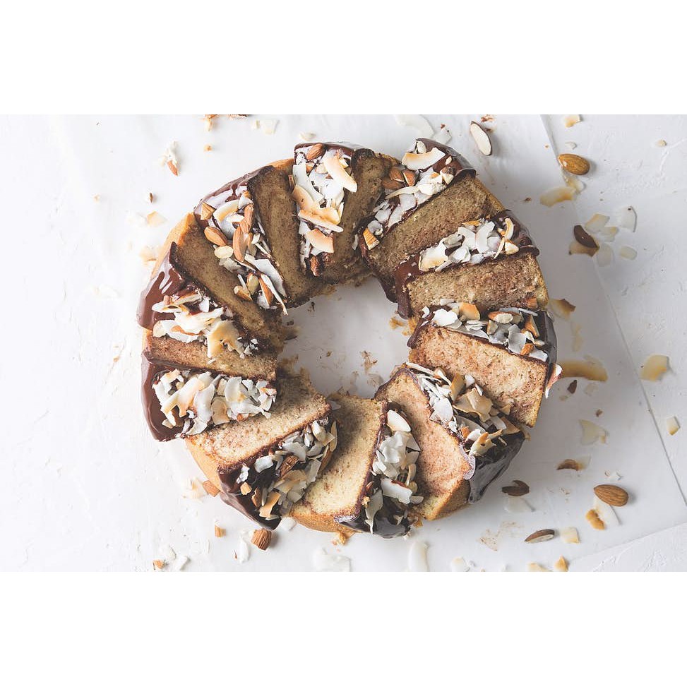 KACANG ALMOND SLICE UTUH 100 GR - IRISAN KACANG ALMOND MENTAH - RAW WHOLE ALMOND SLICED