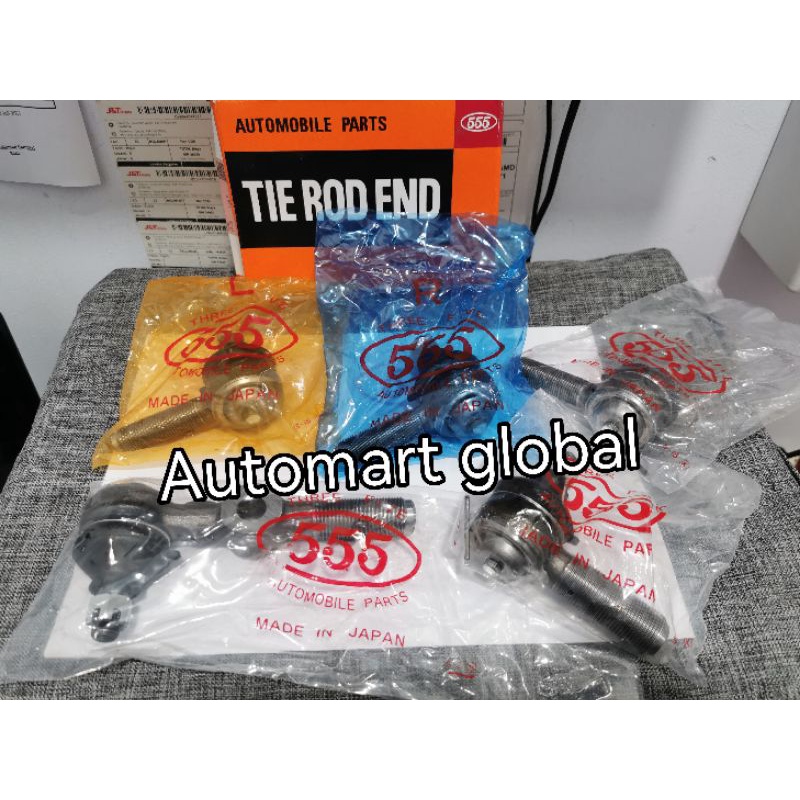 Tierod tie rod end toyota hardtop 2f set 5pc 555 japan