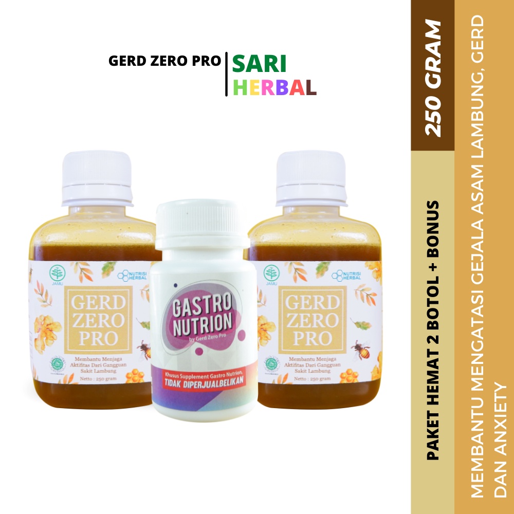 GERD ZERO PRO Obat Herbal Asam Lambung{BAYAR DI TEMPAT}-