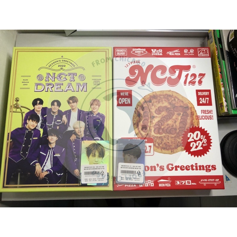 [ READY ] SHARING SG22 SEASONS GREETINGS 2022 ALADIN NCT 127 NCT DREAM JAEHYUN JENO JAEMIN TAEYONG Y