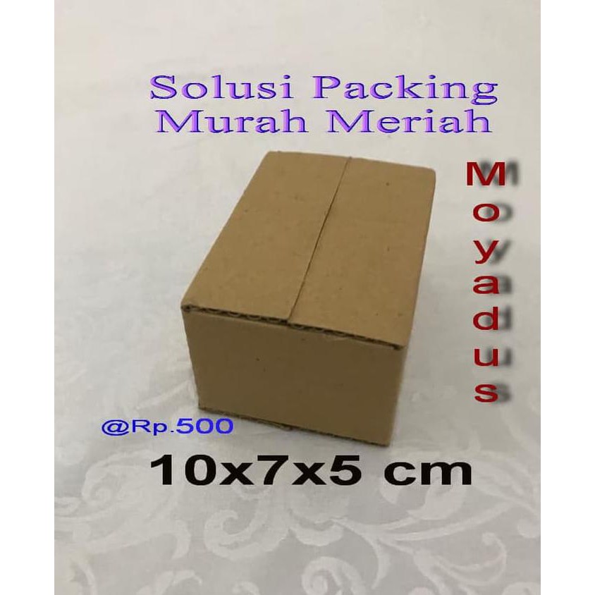 

kardus/karton/box uk. 10x7x5 cm untuk packing OBRAL