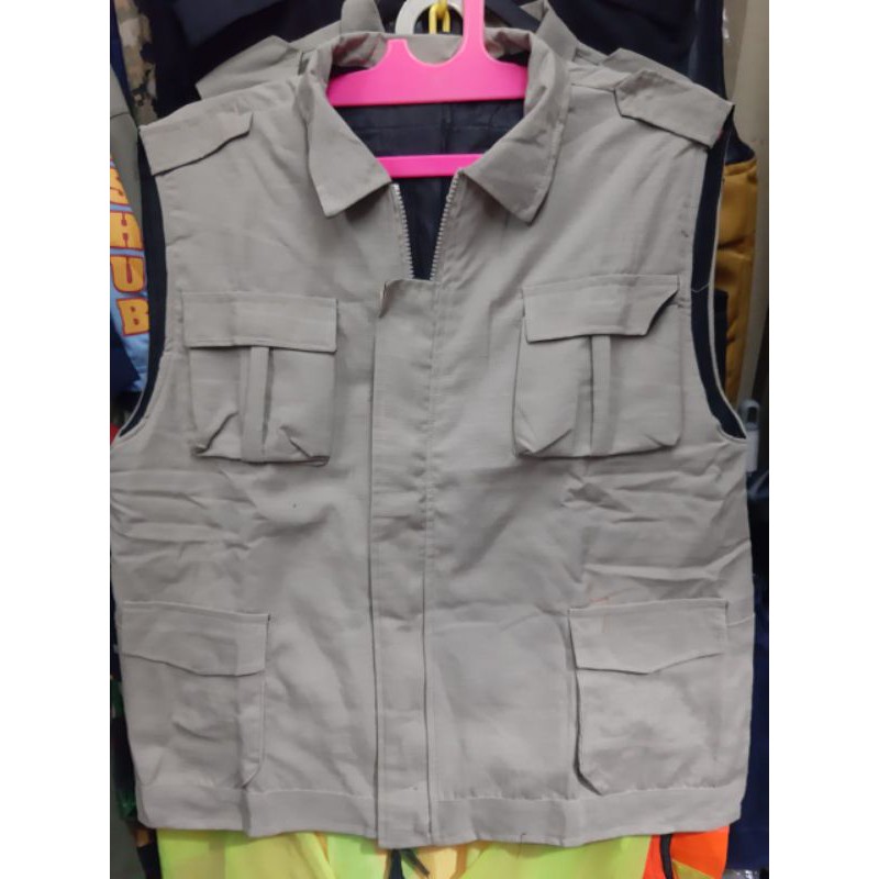 rompi cream#rompi lapangan#rompi