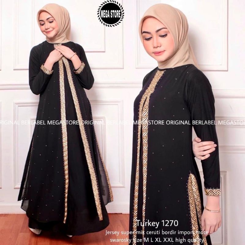 Abaya turkey 1270 mega store