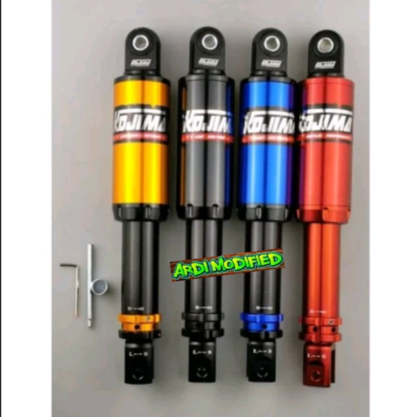 Dijual shock belakang mio beat vario 110 scoopy model upside down kojima - Hitam Diskon