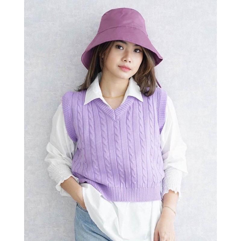 ROMPI VEST KNIT OUTERWEAR RAJUT