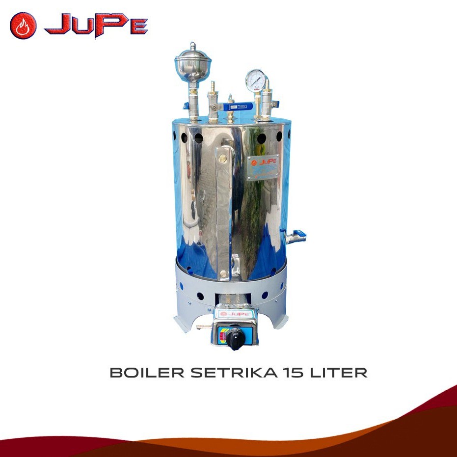 Boiler Setrika Uap 15 ltr Stainless