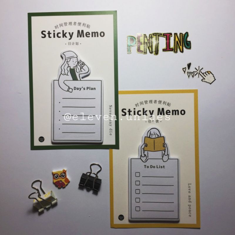 

STICKY MEMO