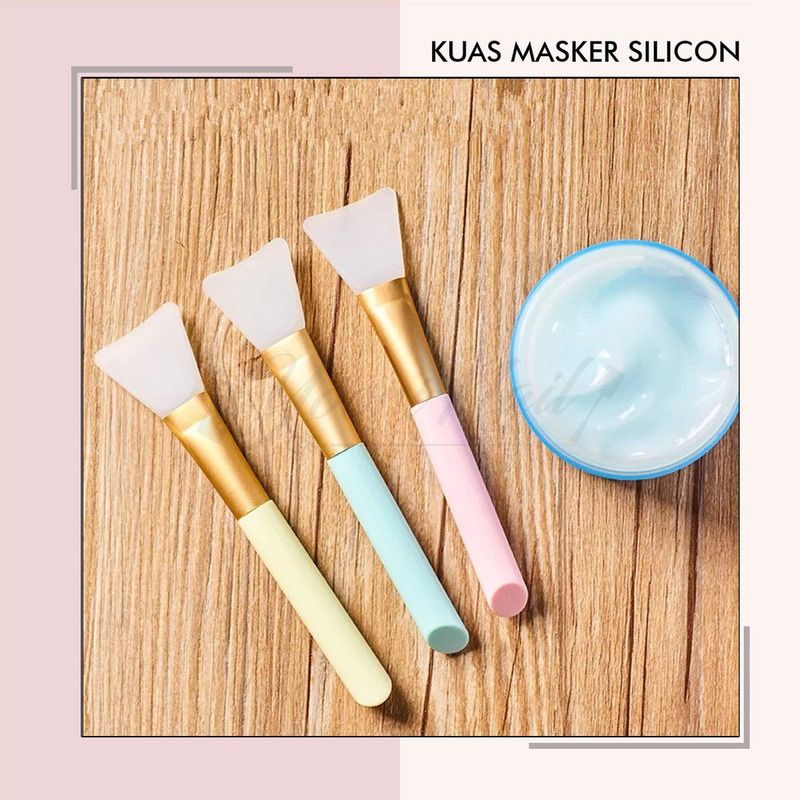 Kuas Masker silicon mask brush masker wajah silikon