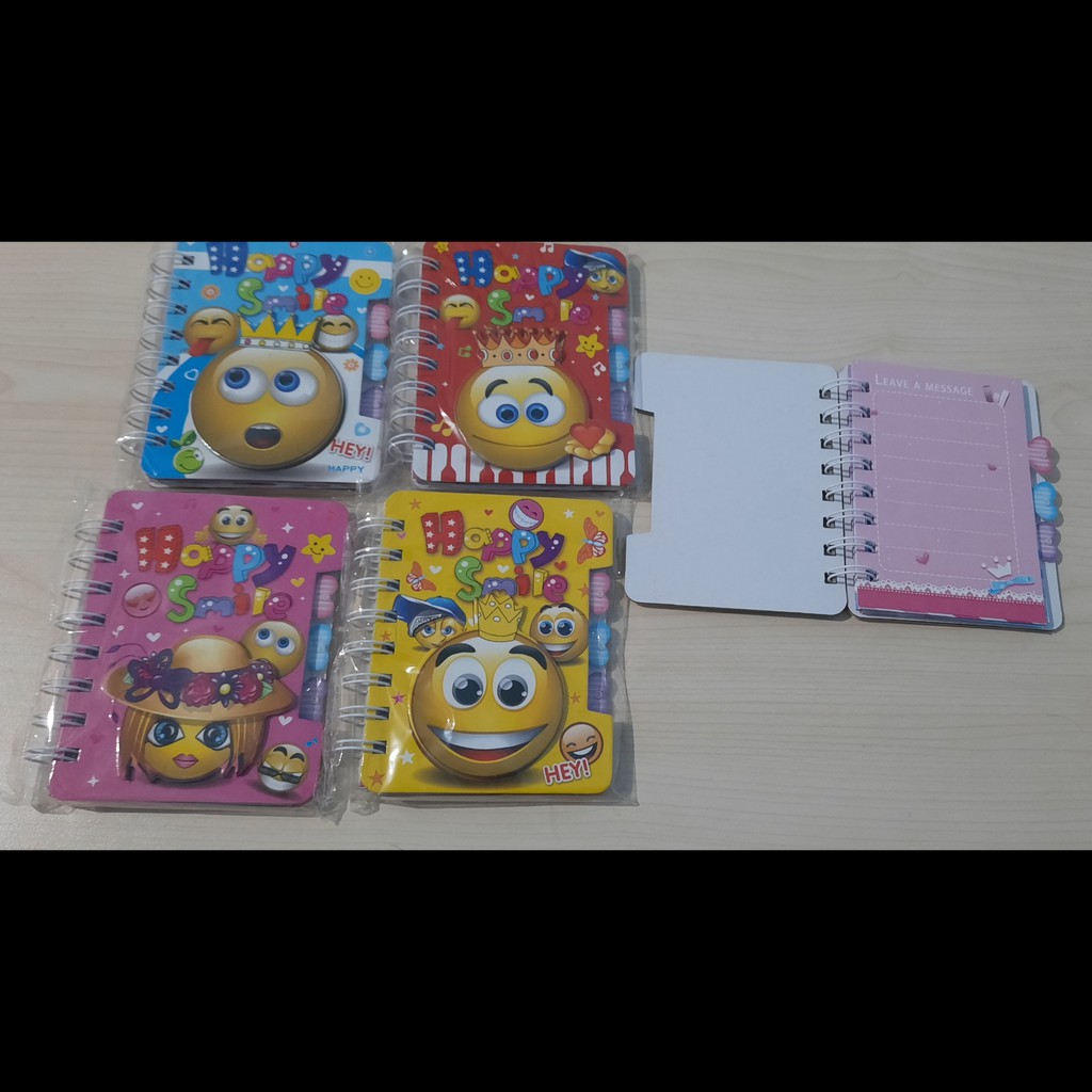 

Buku Book Diary Spiral A6 Emoticon A-409