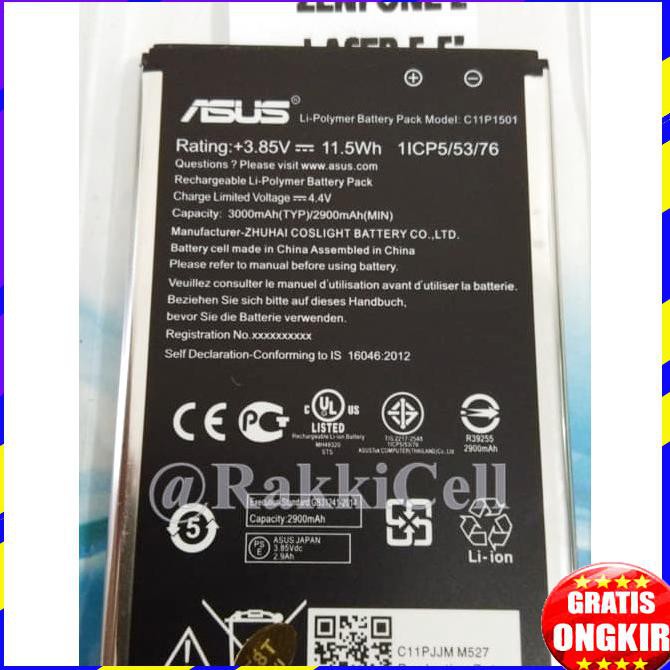 Acc Hp Asus Zoowd Asus Zoowd Z00wd Original Baterai Shopee Indonesia