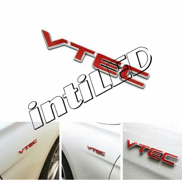 EMBLEM VTEC METAL