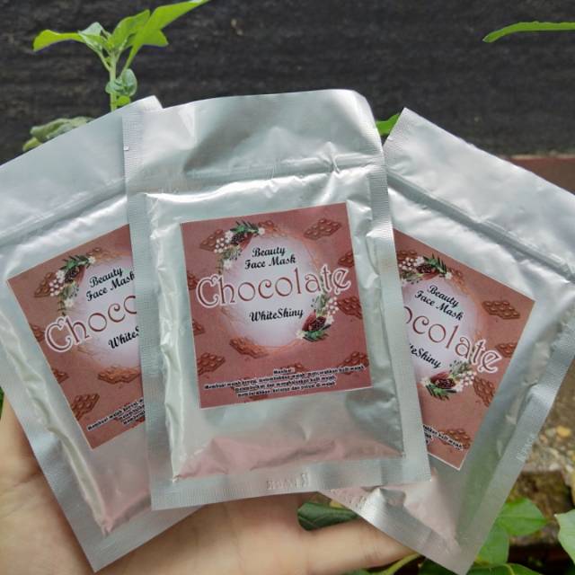 Masker organik coklat/Masker wajah/Masker bubuk organik/Masker choco/Masker kiloan