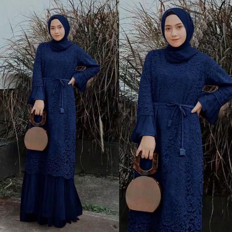 Zarky Maxy, DRESS MUSLIM, baju wanita, baju gamis, dress, gamis, Baju gamis, fashion wanita, BRUKAT