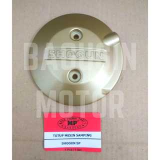 Cover Plastik Tutup Mesin Kanan Bak Kopling Shogun 125 SP Merk MP