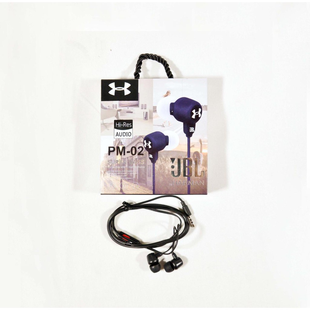 Headset JBL PM-02 / Handsfree JBL PM 02 By Harman Bass