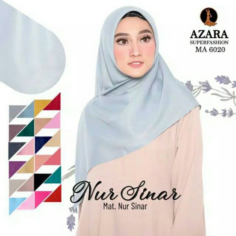 Jilbab Segiempat Nur Sinar By Azara