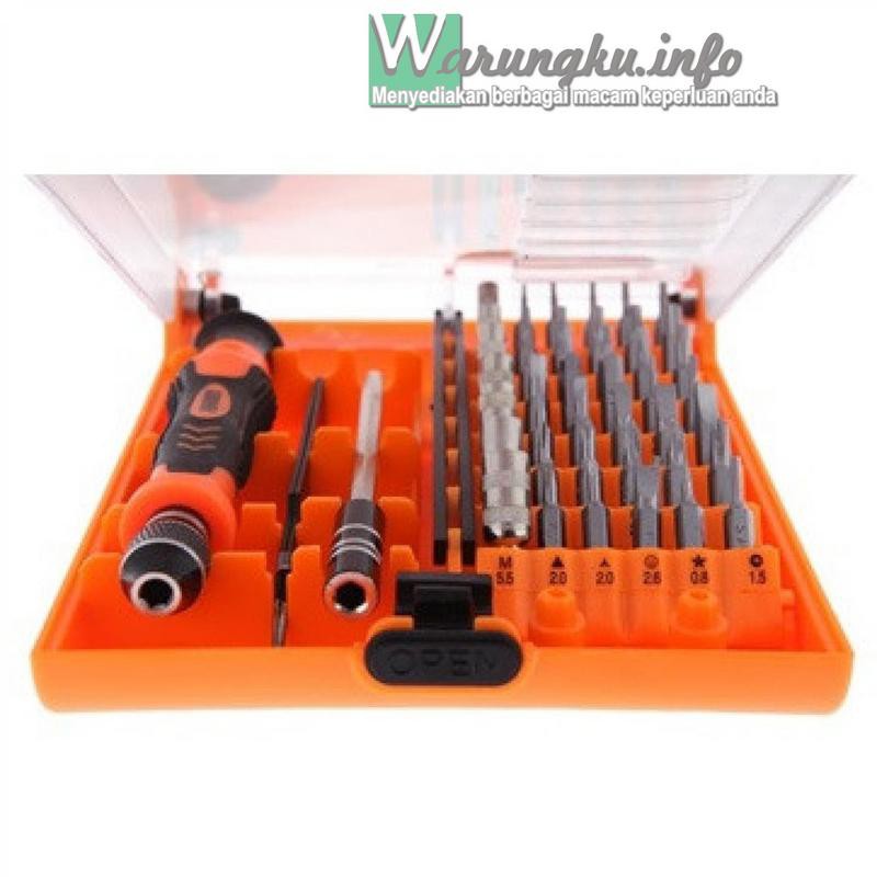 Harga Termurah Jakemy 42 in 1 Magnetic Precision Screwdriver- JM-8128 Original